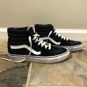 Old Skool high top Vans, size 8.5